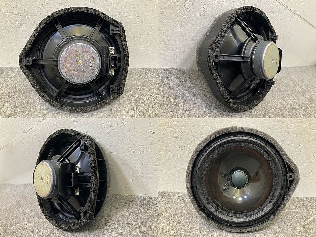 新車取り外し!フィット フリード N-BOX 汎用 純正 スピーカー 4点セット  08A39-PW3-000A ブラック ホンダ(149592)