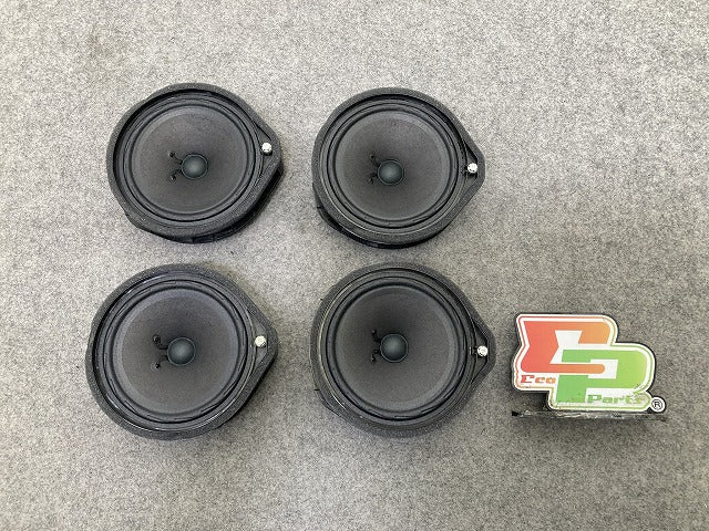 新車取り外し!フィット フリード N-BOX N-WGN 汎用 純正 ドアスピーカー 4点セット  5b024e 08A39-PW3-000B ブラック ホンダ(149593)