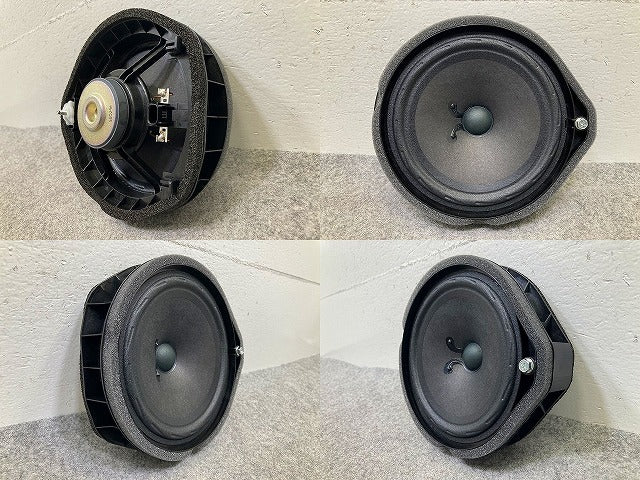 新車取り外し!フィット フリード N-BOX N-WGN 汎用 純正 ドアスピーカー 4点セット  5b024e 08A39-PW3-000B ブラック ホンダ(149593)