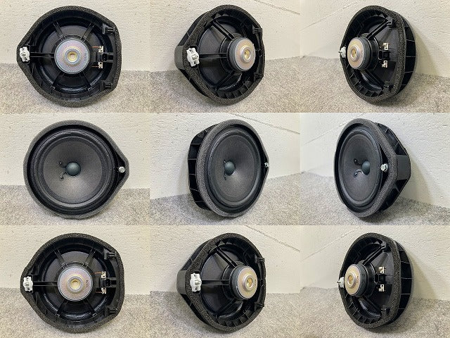 新車取り外し!フィット フリード N-BOX N-WGN 汎用 純正 ドアスピーカー 4点セット  5b024e 08A39-PW3-000B ブラック ホンダ(149593)