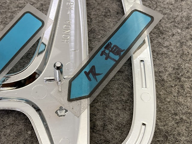 新車取り外し!N-BOX/NBOX Nボックス 純正 リア エンブレム/オーナメント Hマーク 75701-TKR-0030 メッキ ホンダ(149597)