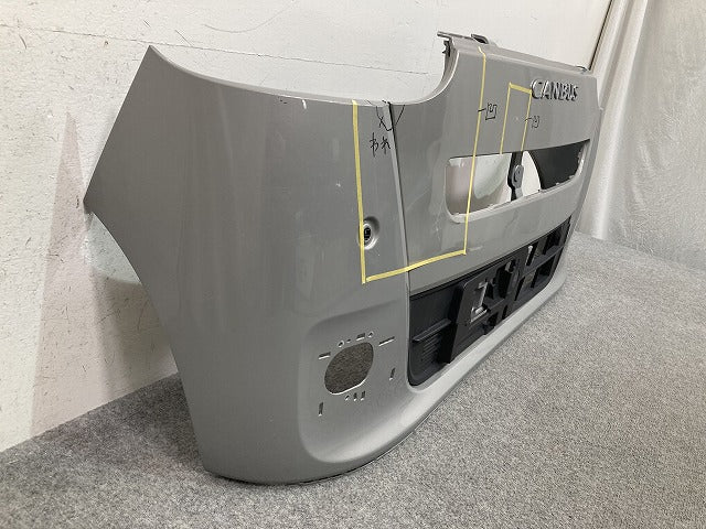 ムーヴ キャンバス/キャンパス LA850S/LA860S 純正 フロント バンパー Fバンパー 52119-B2G20/30 スムースグレーマイカ S42(149613)