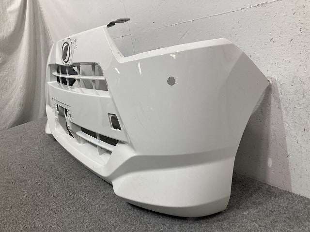 ミライース LA350S/LA360S 純正 フロント バンパー Fバンパー 52119-B2D00/10 ホワイト W19 ダイハツ(149616)