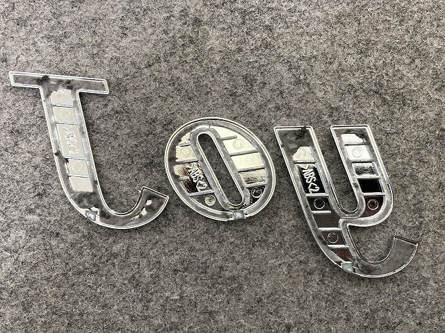 新車取り外し!N-BOX/NBOX Nボックス JOY/ジョイ 純正 エンブレム/オーナメント メッキ ホンダ(149620)