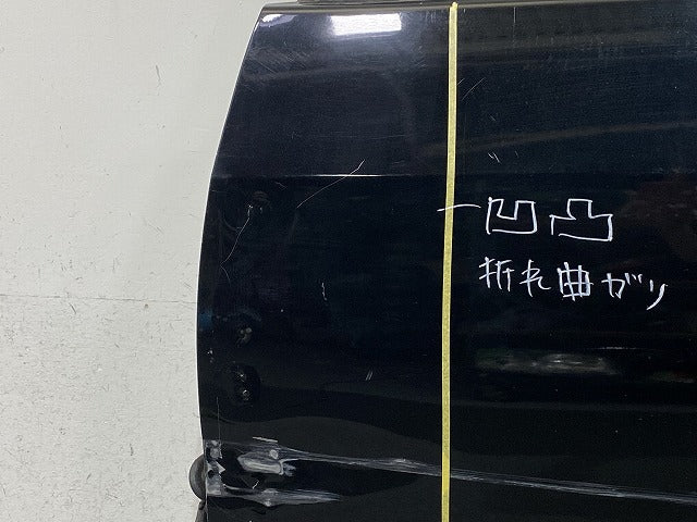 エスティマ 50系/ACR50W/ACR55W/GSR50W/GSR55W 純正 左 フロント ドア ガラスバイザーサイドパネル付 スピーカー付き ブラック(149629)