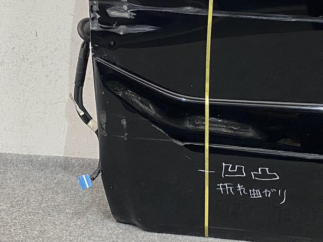 エスティマ 50系/ACR50W/ACR55W/GSR50W/GSR55W 純正 左 フロント ドア ガラスバイザーサイドパネル付 スピーカー付き ブラック(149629)