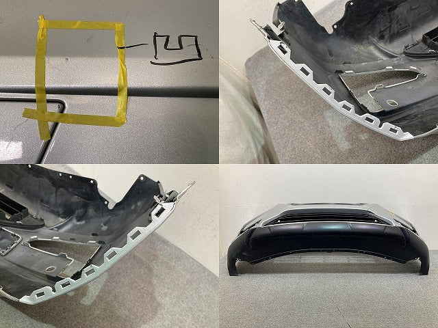 エクストレイル/X-TRAIL T32/NT32/HT32/HNT32 純正 後期 フロント バンパー ロアグリル付 62022 6FR0H ブリリアントシルバー K23(149636)