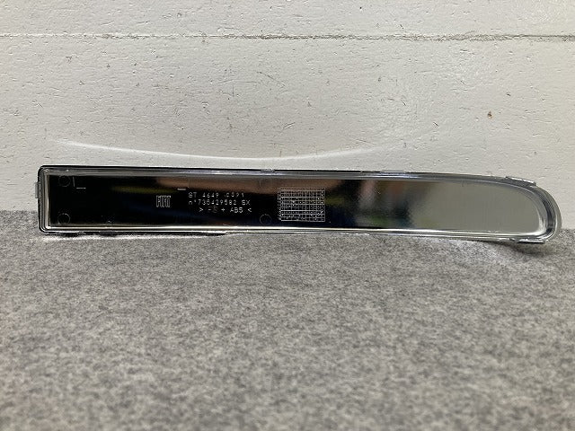 新品!500 31212/31209 純正 左 フロント バンパー メッキモール 735429582 0735511639-001 メッキ フィアット(149643)