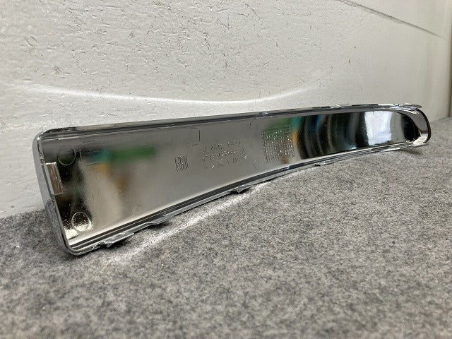 新品!500 31212/31209 純正 左 フロント バンパー メッキモール 735429582 0735511639-001 メッキ フィアット(149643)