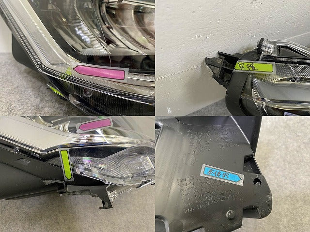 ジャンク!ライズ A200A/A210A/A201A/A202A 純正 右 ヘッドライト/ランプ LED レベライザー RH ICHIKOH 1991 トヨタ(149651)