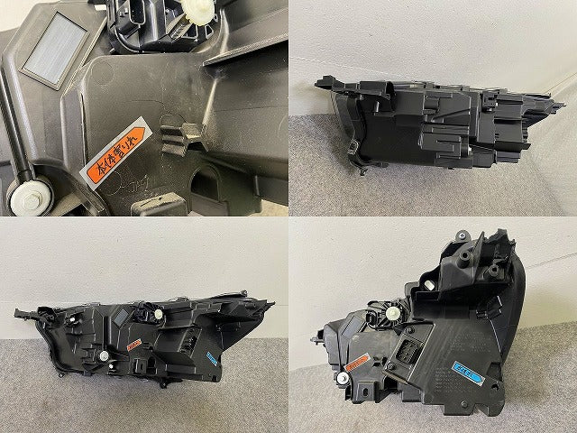 ジャンク!ライズ A200A/A210A/A201A/A202A 純正 右 ヘッドライト/ランプ LED レベライザー RH ICHIKOH 1991 トヨタ(149651)