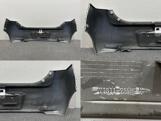 ワゴンR スティングレー/MH34S/MH44S 純正 リア バンパー リフレクター付 71811-72M5 シルキーシルバーメタリック Z2S スズキ(149669)