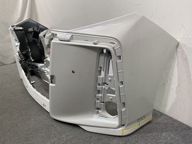 アルファード 30系/AGH30W/AGH35W/GGH30W/GGH35W/AYH30W 純正 後期 フロント バンパー 52119-58610/20 ホワイト メタリック トヨタ(149671)