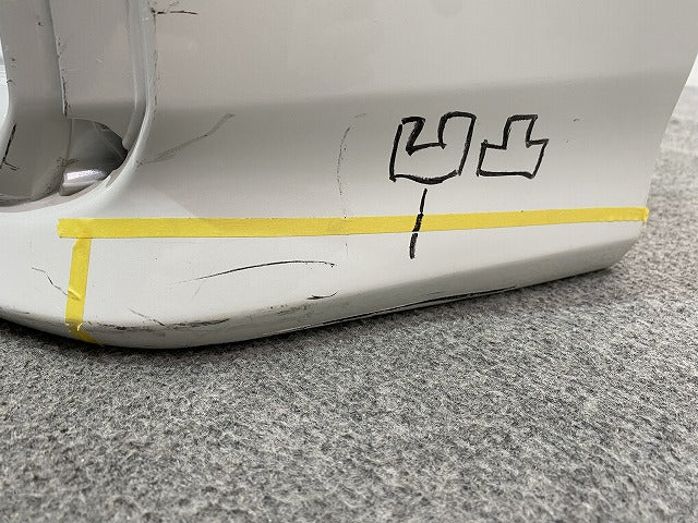 アルファード 30系/AGH30W/AGH35W/GGH30W/GGH35W/AYH30W 純正 後期 フロント バンパー 52119-58610/20 ホワイト メタリック トヨタ(149671)