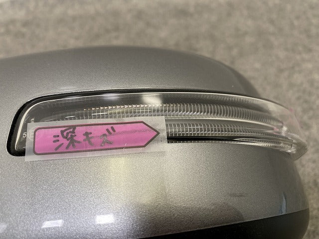 ルークス BB1A/BB2A/BB55A/BB6A 左 ドアミラー 9線 ウインカーカメラ付 ガンメタ 日産(149711)