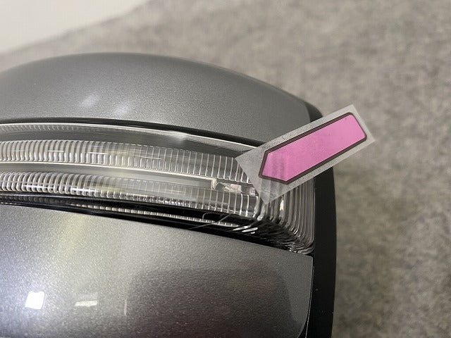 ルークス BB1A/BB2A/BB55A/BB6A 左 ドアミラー 9線 ウインカーカメラ付 ガンメタ 日産(149711)
