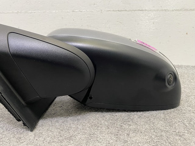 ルークス BB1A/BB2A/BB55A/BB6A 左 ドアミラー 9線 ウインカーカメラ付 ガンメタ 日産(149711)