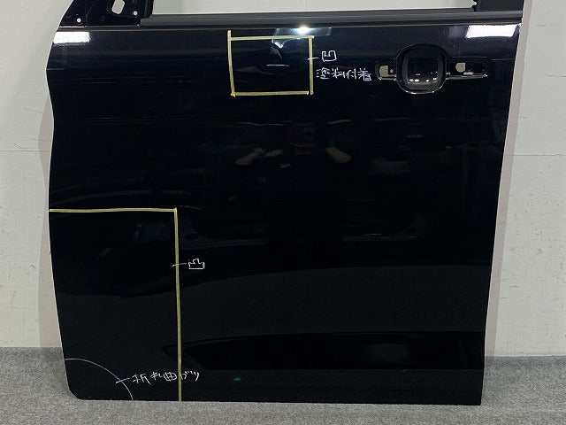 デイズ ルークス B21A 純正 左 フロント ドア バイザー付 ブラックパール CAN 日産(149732)