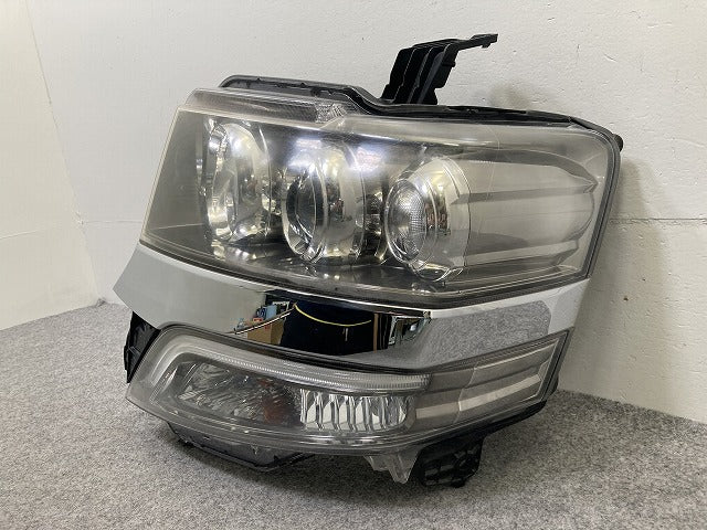 N-BOX/NBOX Nボックス カスタム/JF1/JF2 純正 左 ヘッドライト/ランプ AFS無 レベライザーキセノン HID 刻印4 100-62038 メッキ(149736)
