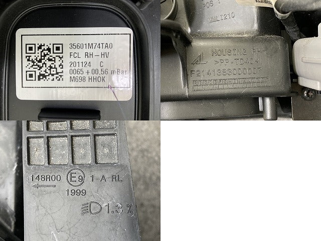フロンクス WDB3S 純正 右 ウィンカー LED デイライト クリアランスランプ コンビネーションランプ AL Automotive 35601M74TA0(149739)