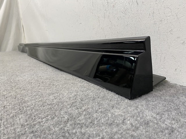 セレナ/ハイウェイスター C28/FC28/FNC28/GFC28 純正 左 サイドステップ/サイドスカート 76851 7DF0A ダイヤモンドブラック G41(149754)