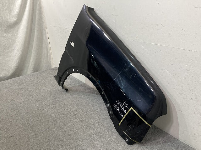 ジムニー JB23W 純正 右 フロント フェンダー ブルーイッシュブラックパール3 ZJ3 スズキ(149760)