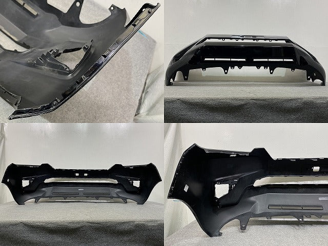 ランドクルーザー プラド/ランクル 150系/TRJ150W/GDJ/GRJ/150W/151W 純正 後期 フロント バンパー 52119-60N4/0G15 ブラック(149769)