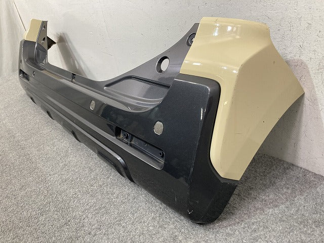 スペーシア ギア MK53S 純正 リア バンパー 71811-79R7 シフォンアイボリーメタリックホワイト2トーンルーフ 2BR スズキ(149781)