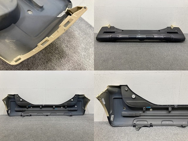 スペーシア ギア MK53S 純正 リア バンパー 71811-79R7 シフォンアイボリーメタリックホワイト2トーンルーフ 2BR スズキ(149781)
