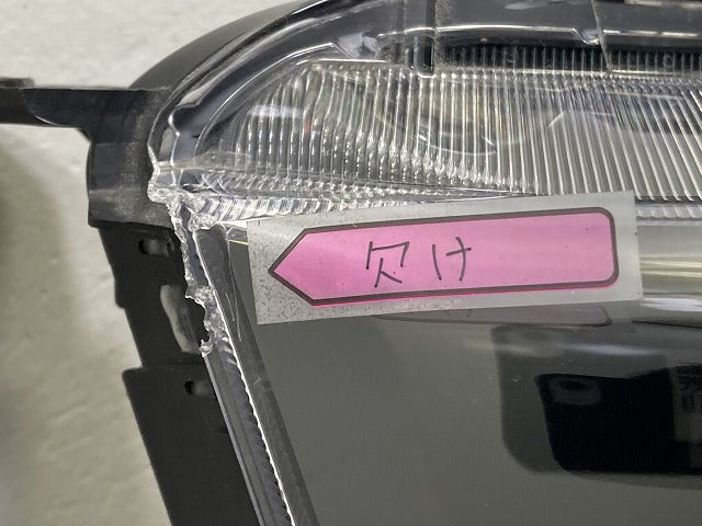 N-BOX/NBOX Nボックス カスタム/JF3/JF4 純正 右 ヘッドライト/ランプ LED 刻印J2 STANLEY W3106 メッキ ホンダ(149786)