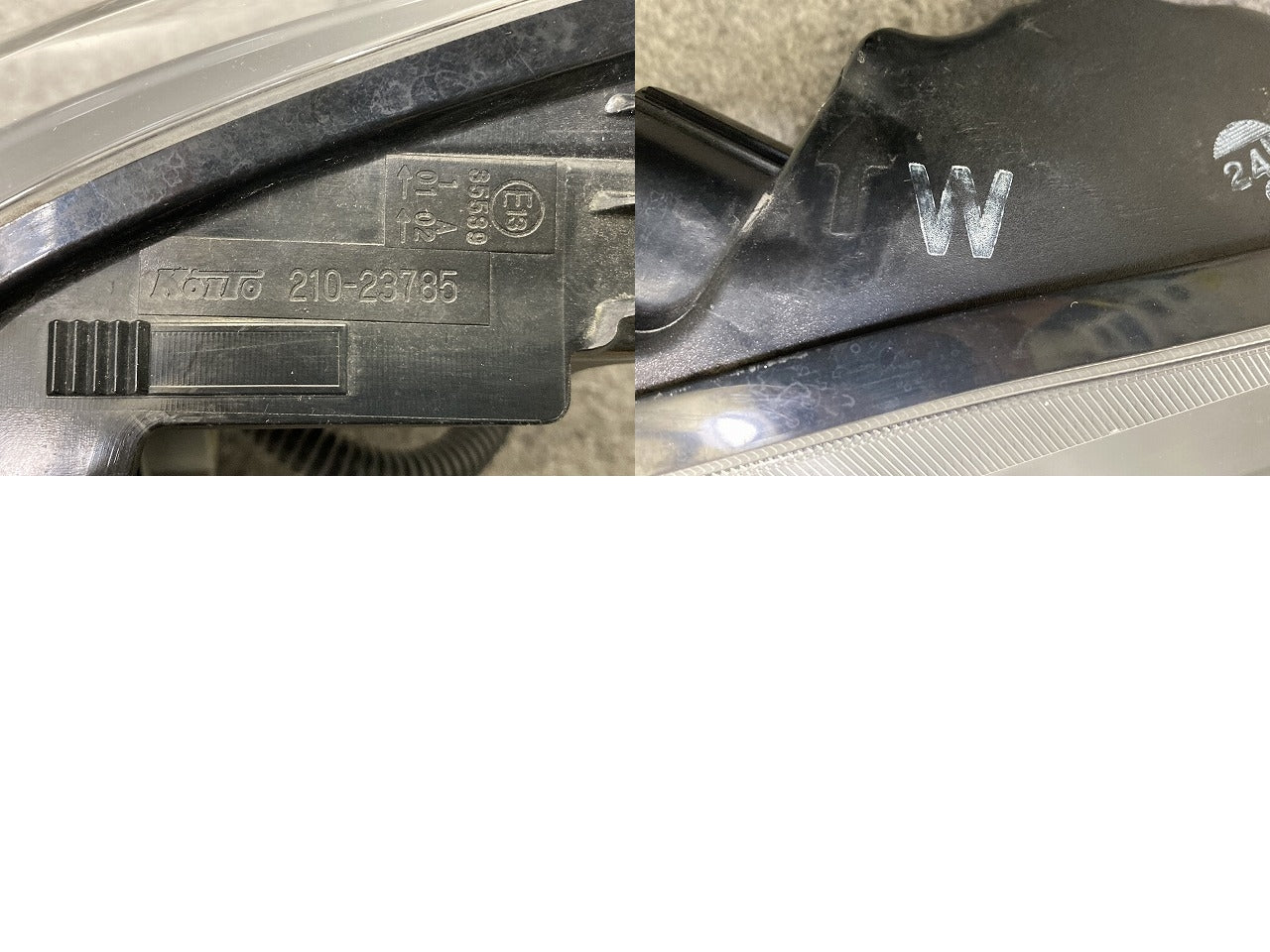 セレナ C27 e-POWER/HC27/HFC27/GC27/GNC27 純正 後期 右 ウィンカー LED 刻印W フロントクリアランスランプ KOITO 210-23785 日産(149795)