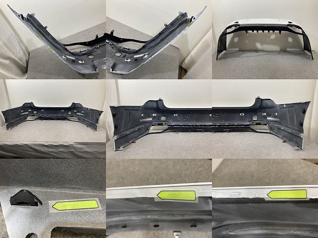 LS500/LS500h VXFA50/VXFA55/GVF50/GVF55 純正 リア バンパー スポイラー付 52159-50221/31/41/71 ホワイトノーヴァガラスフレーク(149812)