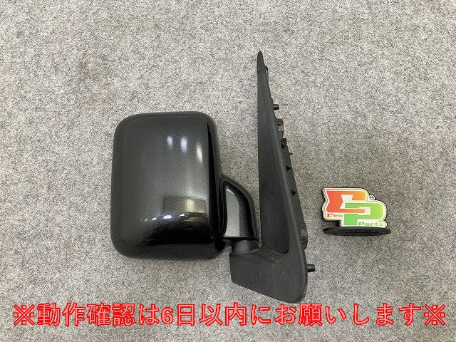 ハイゼット S510P 純正 右 ドアミラー 0線 87910-B5140-C0 ブラックマイカメタリック X07 ダイハツ(149823)