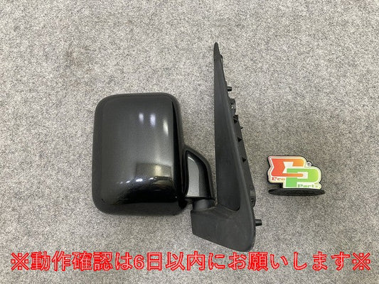 ハイゼット S510P 純正 右 ドアミラー 0線 87910-B5140-C0 ブラックマイカメタリック X07 ダイハツ(149823)