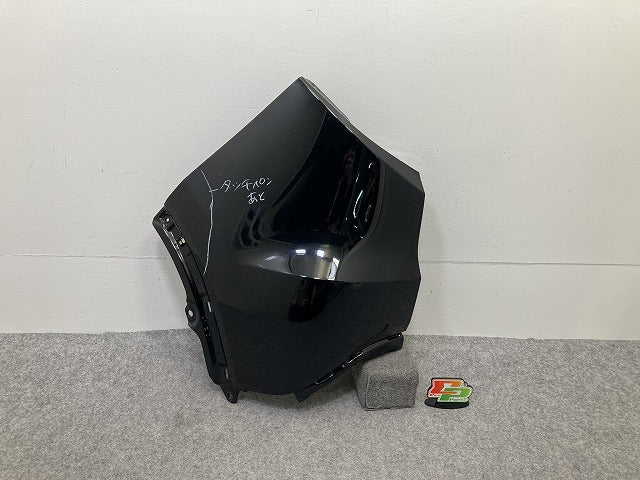 ヴェゼル/VEZEL RU1/RU2/RU3/RU4 純正 左 リア バンパー/コーナーカバー/コーナーパネル 71507-T7A-0000 クリスタルブラックパール(149831)