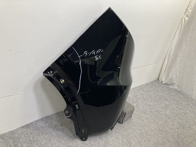 ヴェゼル/VEZEL RU1/RU2/RU3/RU4 純正 左 リア バンパー/コーナーカバー/コーナーパネル 71507-T7A-0000 クリスタルブラックパール(149831)