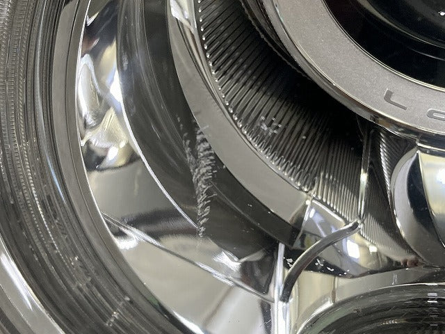 ラパン HE33S 純正 左 ヘッドライト/ランプ レベライザーキセノン HID AFS無 RH ICHIKOH 1915 35320-80P14 スズキ(149836)