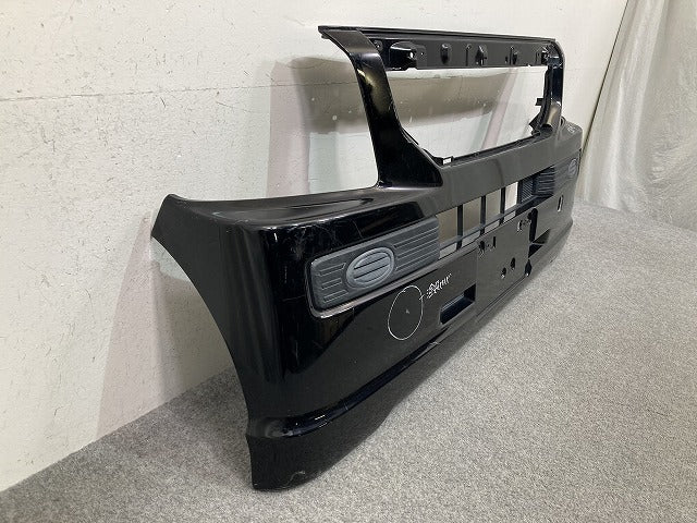 バモス HM1/HM2 純正 後期 フロント バンパー 71101-S8RT-0000 ナイトホークブラックパール B92P ホンダ(149843)