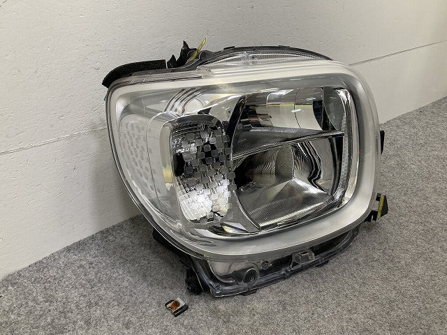 スペーシア MK53S 純正 右 ヘッドライト/ランプ LED レベライザー 刻印DL ICHIKOH 1959 スズキ(149862)