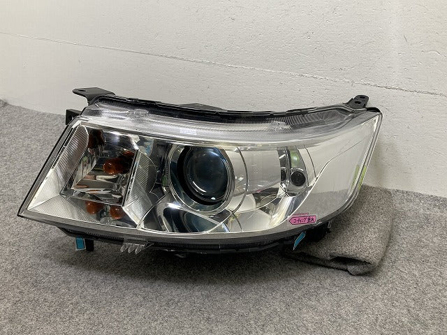 スペーシア カスタム Z/MK42S 純正 左 ヘッドライト/ランプ キセノン HID レベライザー AFS無 バラスト 刻印B KOITO 100-59191(149866)