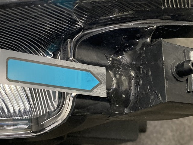スペーシア カスタム Z/MK42S 純正 左 ヘッドライト/ランプ キセノン HID レベライザー AFS無 バラスト 刻印B KOITO 100-59191(149866)