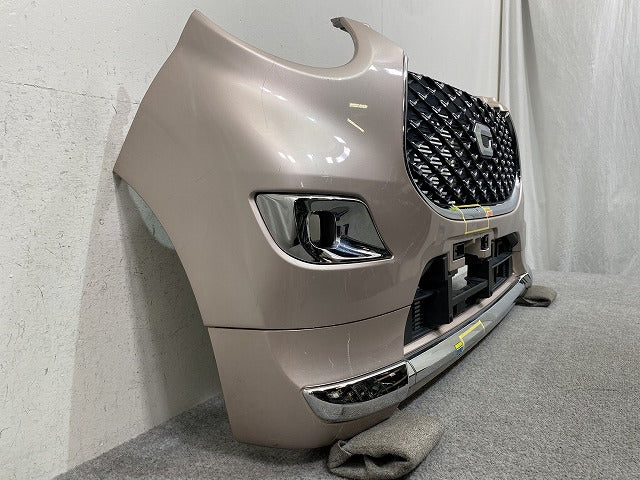 キャスト スタイル LA250S/LA260S/LA250A/LA260A 純正 フロント バンパー グリルスポイラーロアグリル付 52119-B2E80 ライトローズ(149881)