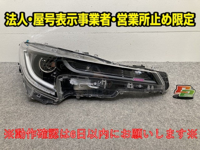カローラ スポーツ 210系/NRE210H/NRE214H/ZWE211/213/219/MZEA12 純正 右 ヘッドライト/ランプ LED 刻印B RH 12-614 81105-12L10(149920)