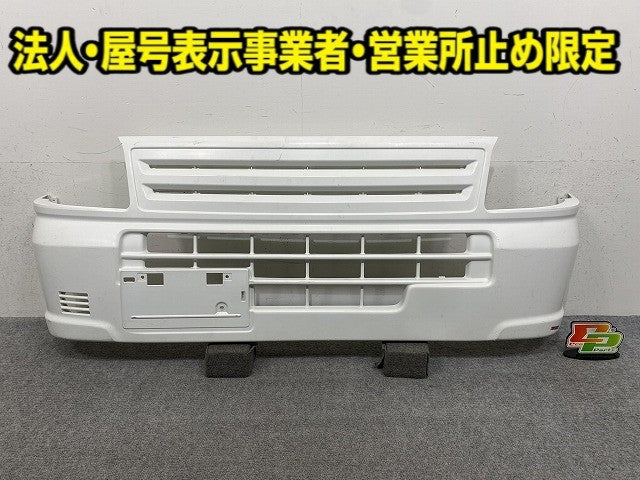 キャリイ トラック DA16T 純正 フロント バンパー 71711-82M0 白素地 スズキ(149945)