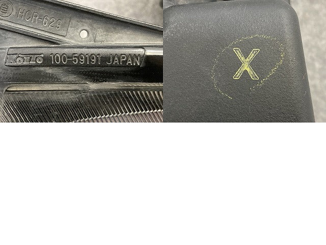 ワゴンR スティングレー/MH23S 純正 右 ヘッドライト/ランプ キセノン HID レベライザー AFS無 刻印X RH KOITO 100-59191 スズキ(149959)