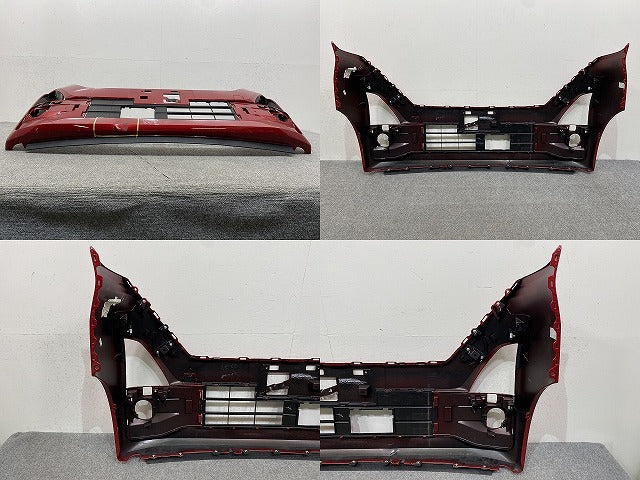 ルークス ハイウェイスター B44A/B45A/B47A/B48A 純正 後期 フロント バンパー ロアグリル付 62022 7NK-0 スパークリングレッド(149986)