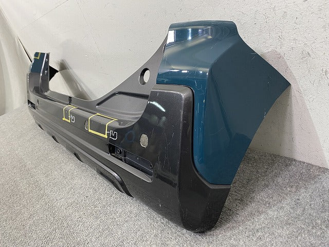 スペーシア ギア MK53S 純正 リア バンパー 71811-79R7 デニムブルーメタリック × ガンメタリック2トーン D4E スズキ(149990)