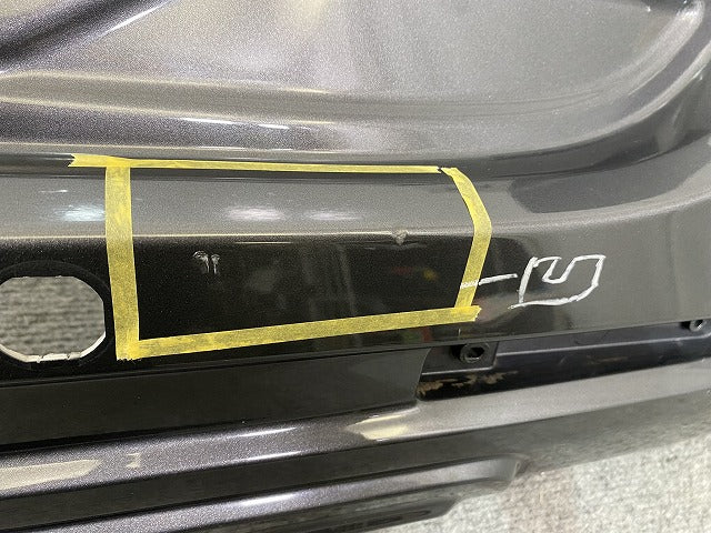 スペーシア ギア MK53S 純正 リア バンパー 71811-79R7 デニムブルーメタリック × ガンメタリック2トーン D4E スズキ(149990)