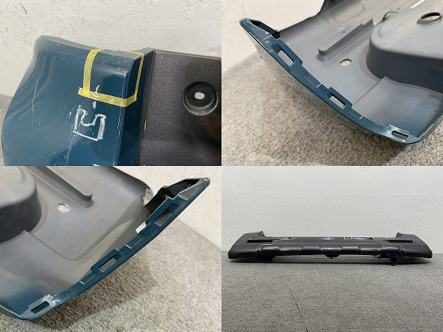 スペーシア ギア MK53S 純正 リア バンパー 71811-79R7 デニムブルーメタリック × ガンメタリック2トーン D4E スズキ(149990)