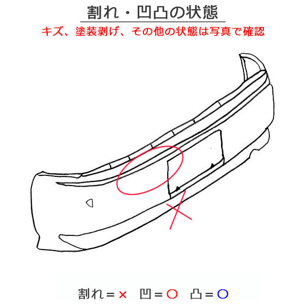 フィット GE6/GE7/GE8/GE9 ハイブリッド/GP1 純正 後期 リア バンパー 71501-TF0X-ZX00 プレミアムホワイトパール NH624P ホンダ(149992)